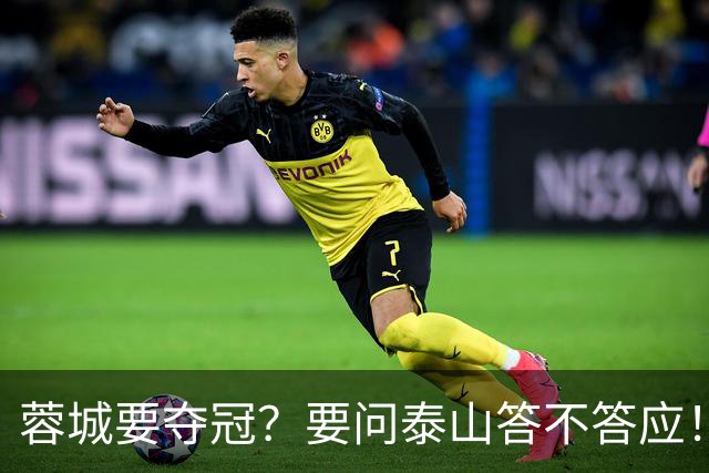 蓉城要夺冠？要问泰山答不答应！最后一轮这3分，泰山死磕也得磕下来